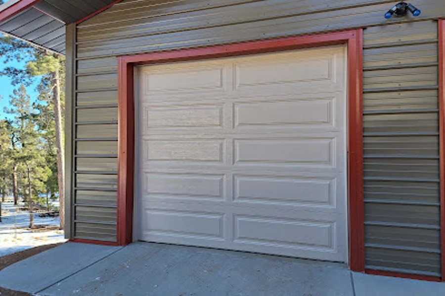 Our garage door service at work in Canyon Lake, TX